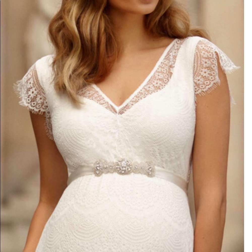 Tiffany Rose Maternity Bridal / Baby Shower dress